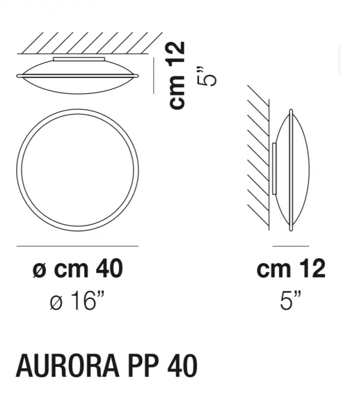 Бра - Бра Aurora - Vistosi