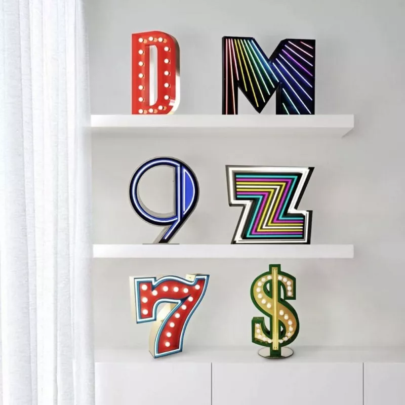 Торшер - Торшер Letter D Graphic - Delightfull