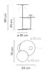 Торшер - Торшер Flat 5945 - Vibia