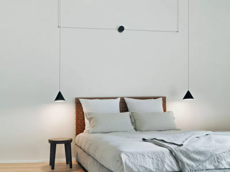 Подвесной светильник - Подвесной светильник String Light Cone F6487030 - Flos
