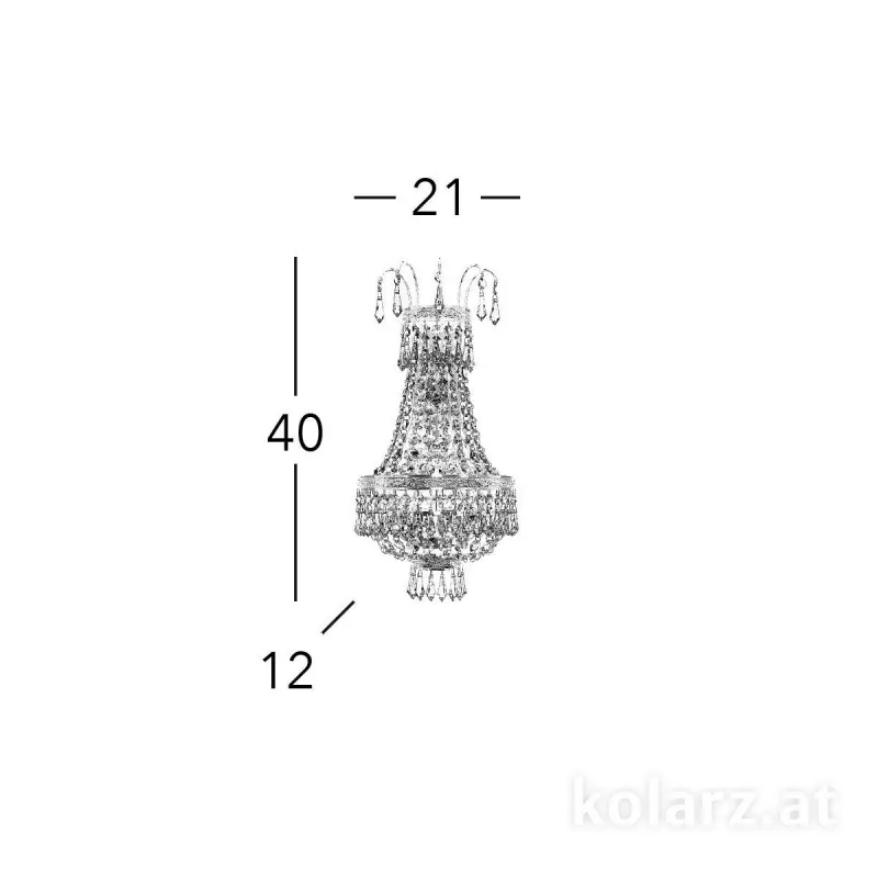 Бра - Бра Empire 0412.63.3.spt - Kolarz
