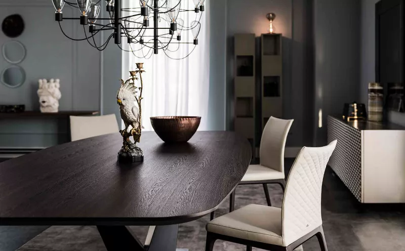 Обеденный стол - Обеденный Стол Stratos Wood - Cattelan Italia
