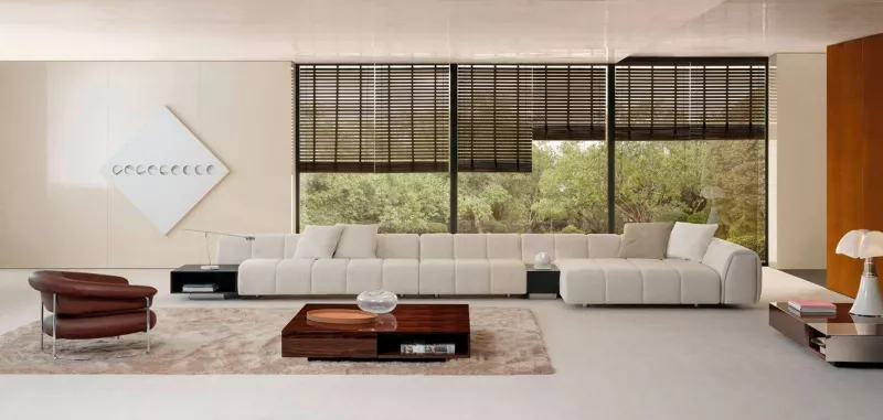 Диван - Диван Ruffle - Minotti