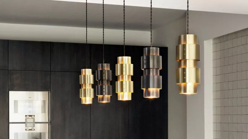 Подвесной светильник - Подвесной светильник RING CLUSTER LONG 4 - CTO Lighting