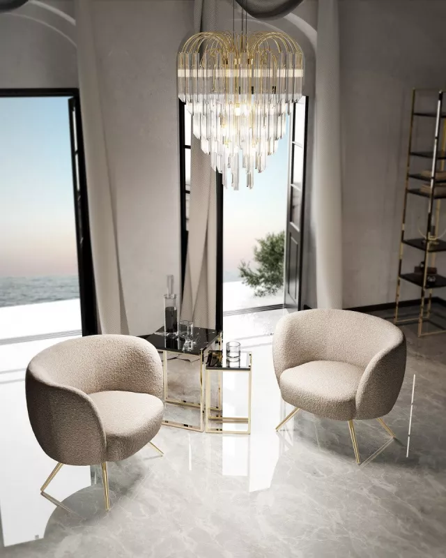 Подвесной светильник - Подвесной Светильник Lotus Suspension 5917 - Castro Lighting