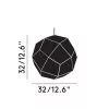 Подвесной светильник - Подвесной светильник Etch - Tom Dixon