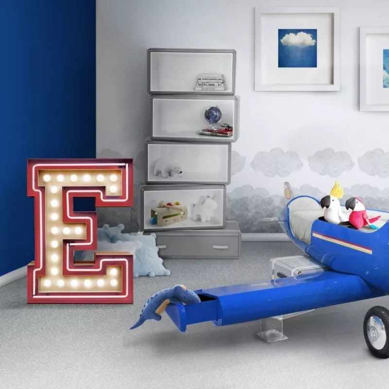 Торшер - Торшер Letter E Graphic - Delightfull