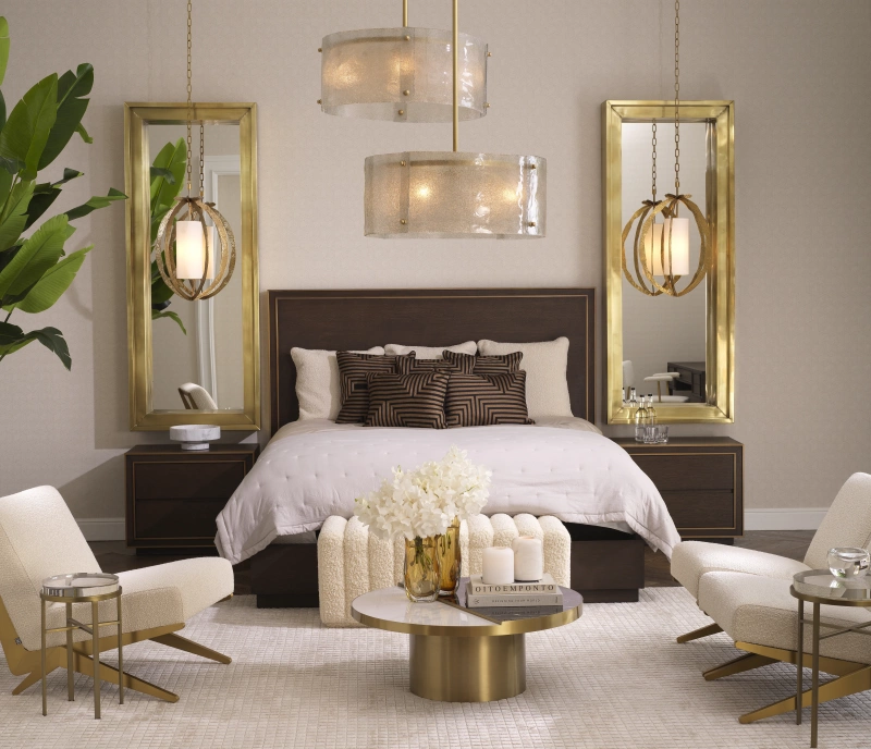 Подвесной светильник - Подвесной светильник Chandelier Luciano 114074 - Eichholtz