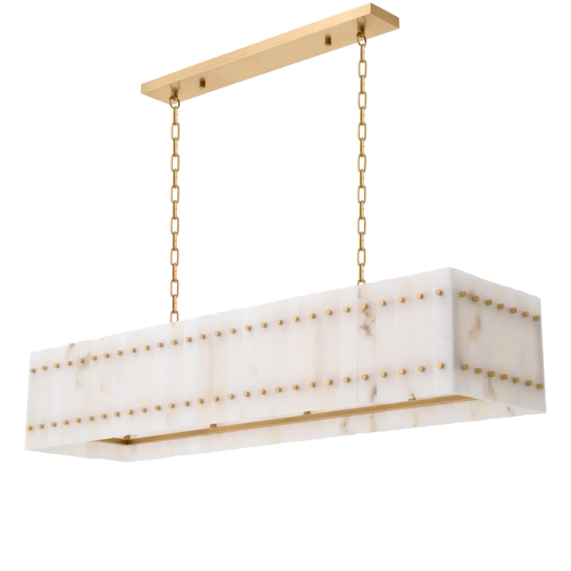 Подвесной светильник - Подвесной светильник Chandelier Ruby rectangular 117008 - Eichholtz