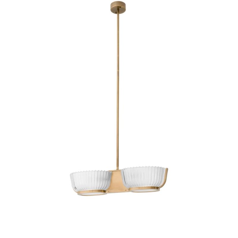 Подвесной светильник - Подвесной светильник Chandelier Artos Double 116526 - Eichholtz