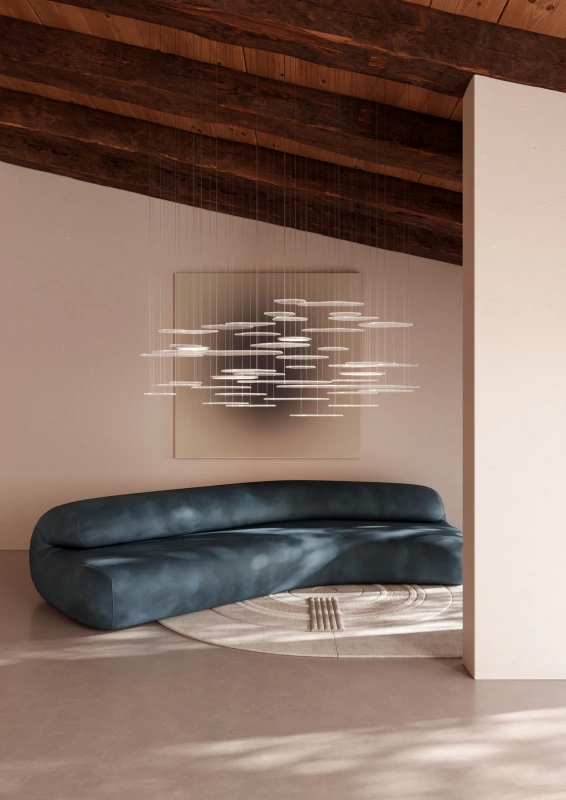 Подвесной светильник - Подвесной светильник Bruma Chandelier Dense 125 - Giopato&Coombes