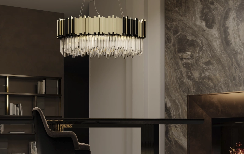 Подвесной светильник - Подвесной светильник Empire Oval Suspension - Luxxu