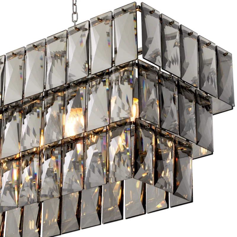 Подвесной светильник - Подвесной светильник Chandelier Amazone rectangular 115383 - Eichholtz