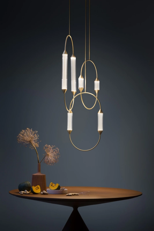 Подвесной светильник - Подвесной светильник Cirque Chandelier Weave Large - Giopato&Coombes