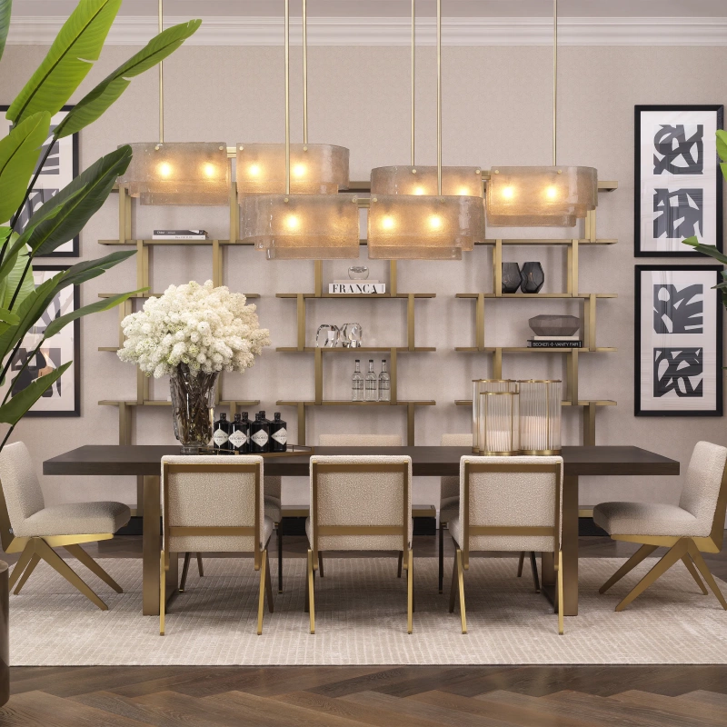Подвесной светильник - Подвесной светильник Chandelier Joy of Light 114402 - Eichholtz
