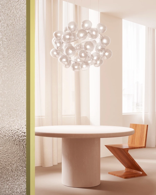 Подвесной светильник - Подвесной светильник Maehwa Chandelier Sphere 37 - Giopato&Coombes
