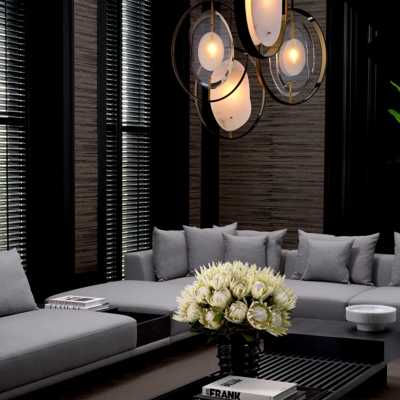 Подвесной светильник - Подвесной светильник Chandelier Trissoni 115009 - Eichholtz