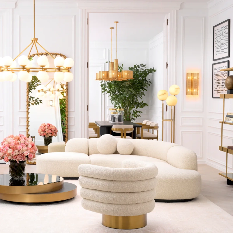 Торшер - Торшер Floor Lamp Fiori 114655 - Eichholtz