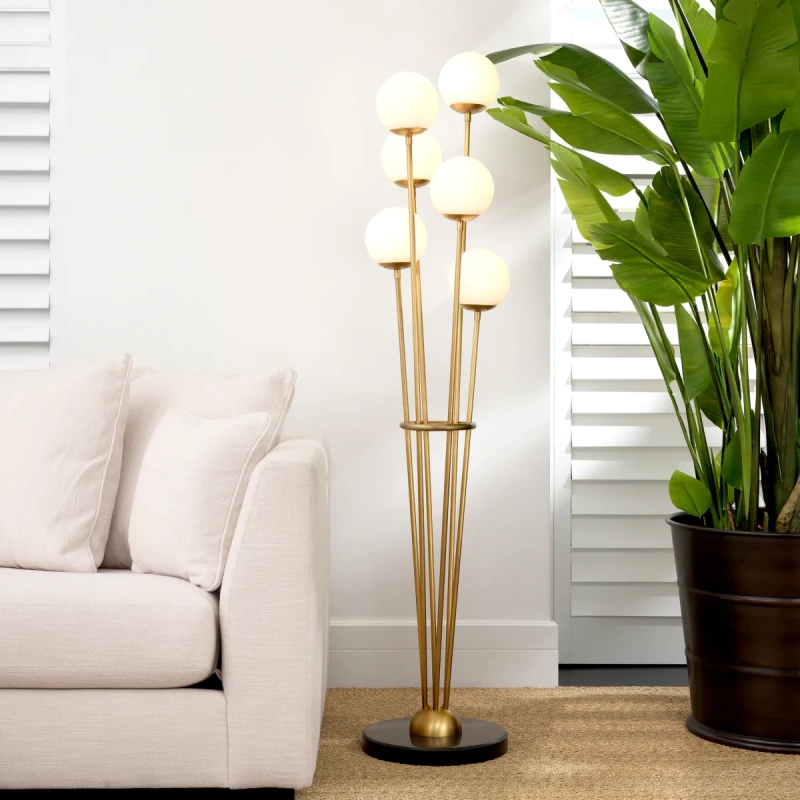Торшер - Торшер Floor Lamp Tortora 112759 - Eichholtz