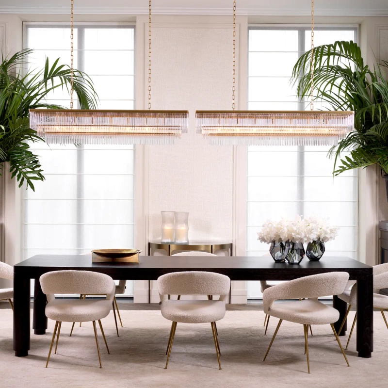 Подвесной светильник - Подвесной светильник Chandelier East rectangular 115539 - Eichholtz
