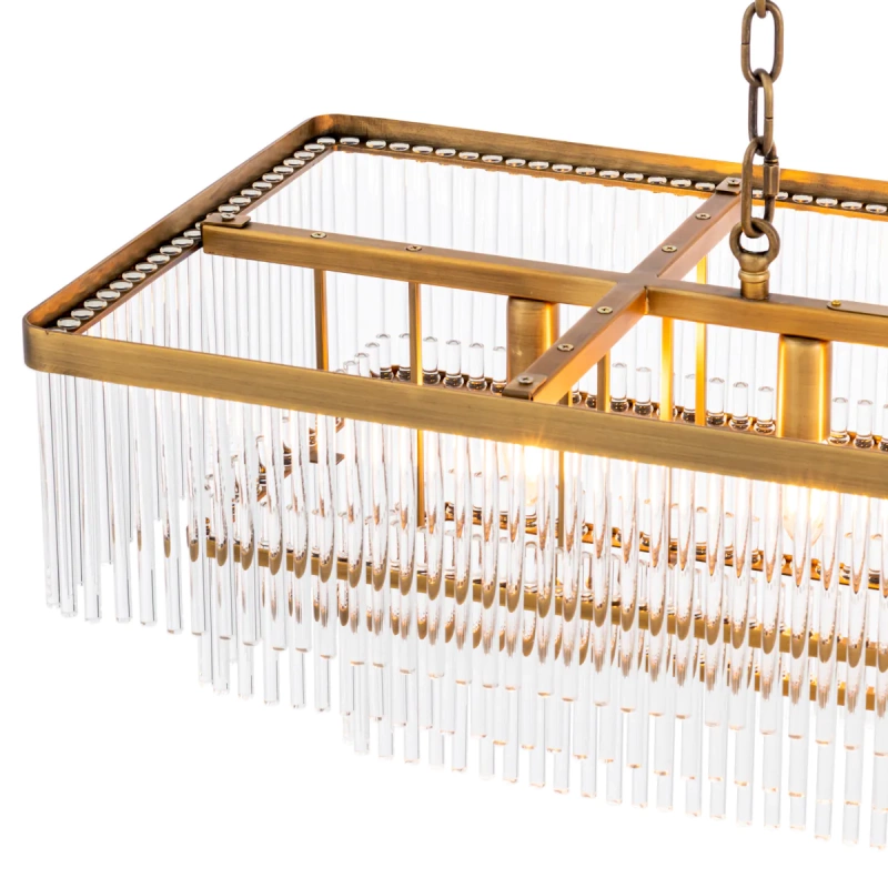 Подвесной светильник - Подвесной светильник Chandelier East rectangular 115539 - Eichholtz