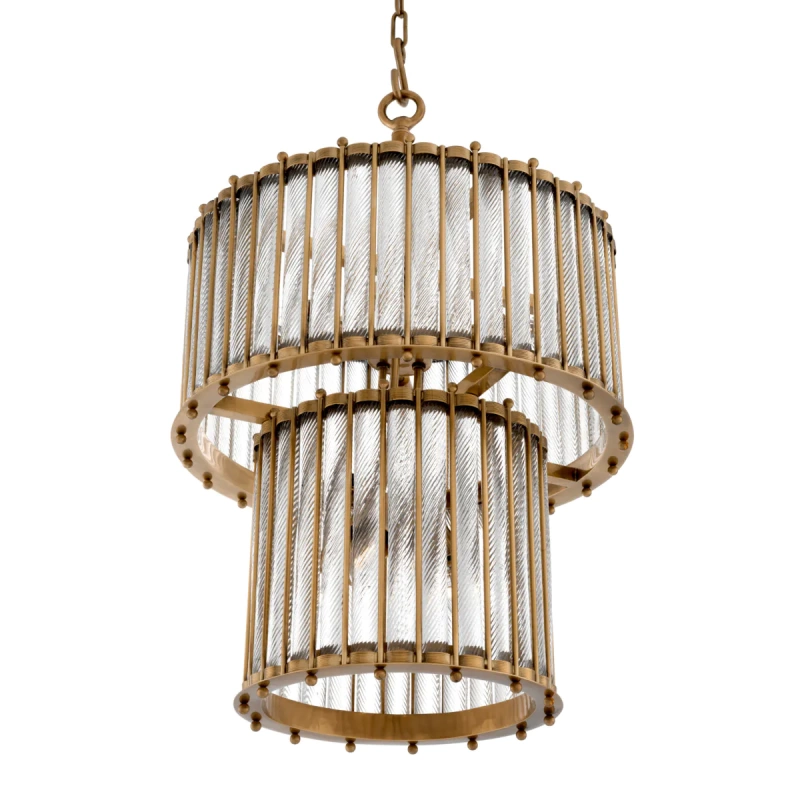 Подвесной светильник - Подвесной светильник Lantern Tiziano Double 111133 - Eichholtz