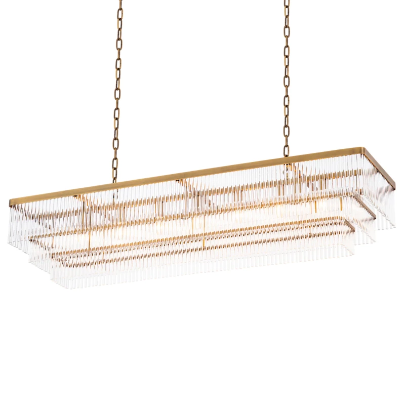 Подвесной светильник - Подвесной светильник Chandelier East rectangular 115539 - Eichholtz