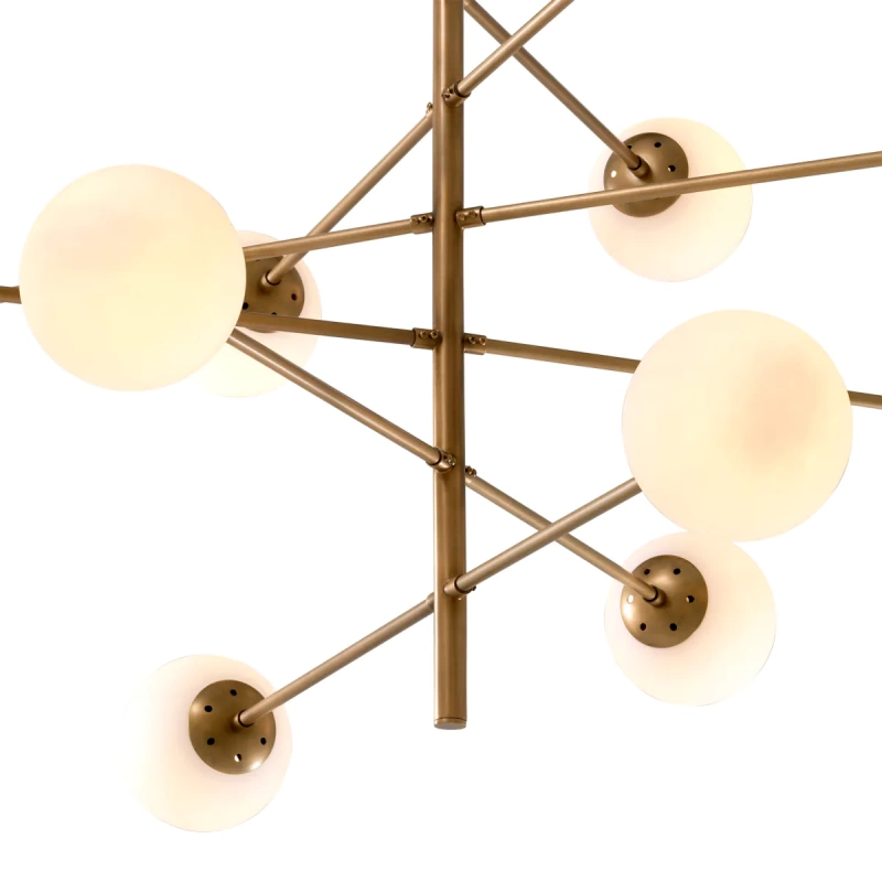 Подвесной светильник - Подвесной светильник Chandelier Tortora 112071 - Eichholtz