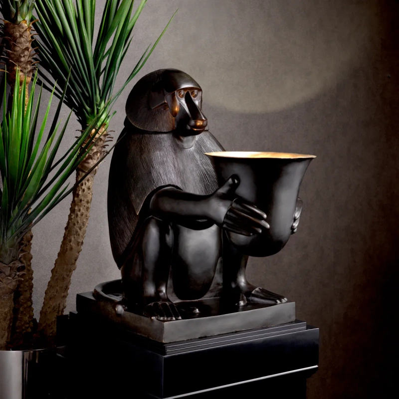 Настольная лампа - Настольная лампа Art Deco Monkey 106931 - Eichholtz