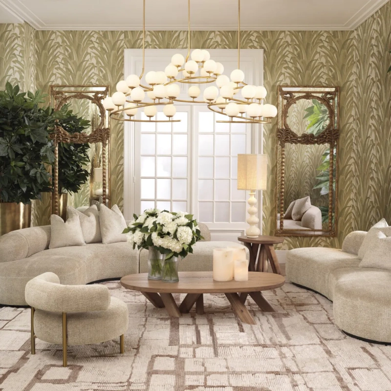 Подвесной светильник - Подвесной светильник Chandelier Brissac 116944 - Eichholtz